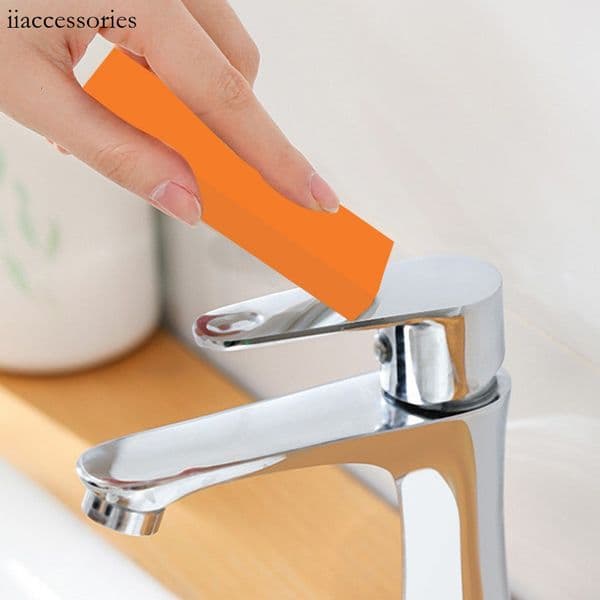 Household stainless steel glass cleaning eraser for kitchen removes scale and rust multi functional countertop cleaner