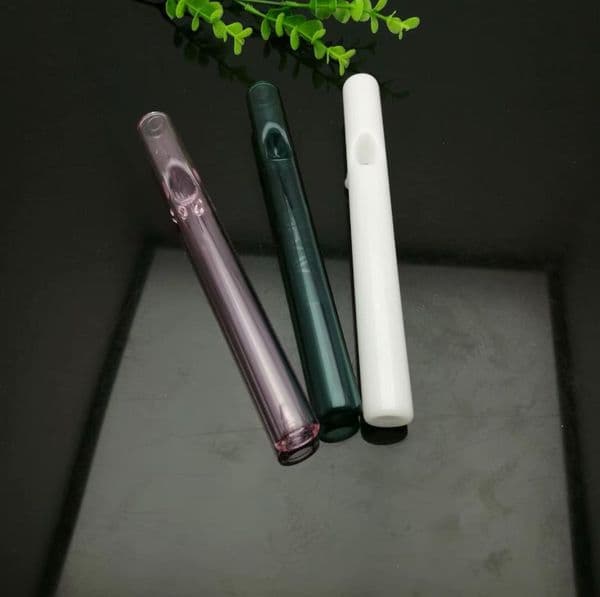 Glass Pipes Smoking Hand-blown Beautifully Handcrafted Smoking Pipe Colorful extended glass pipe with logo