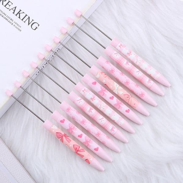 Creative Gift Idea: Personalized Handmade Pink Ribbon Biro With Unique Styling ballpoint pens bulk/roller ball pen