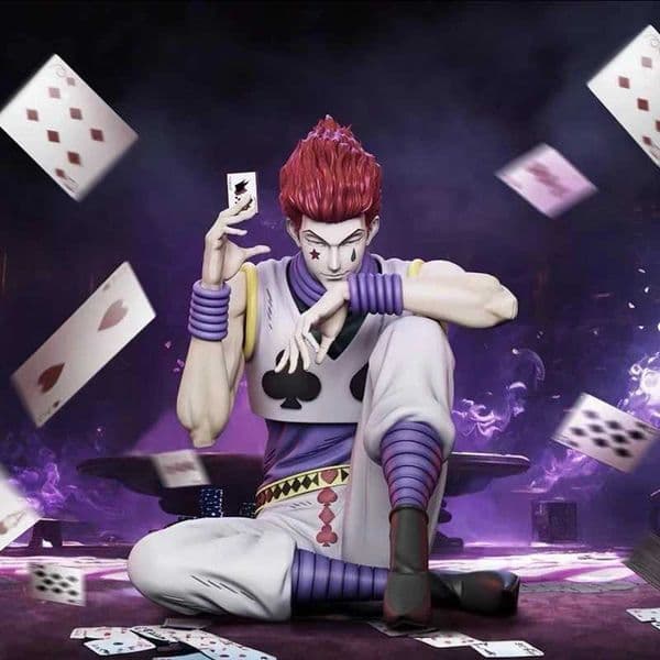 2026 New Sitting Pose For Hisoka Anime Figure Articulated Model Anime Merchandise Desktop Decoration Toy Gift Holiday Present Gaoxingqus_toyV3NR
