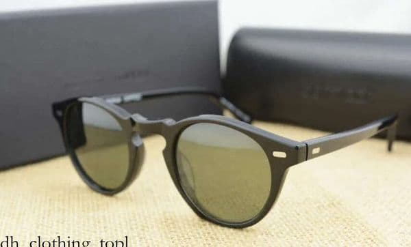 oliver people Glasses 2026 New Hot Sales High Quality Luxury oliver Cabell Vintage Men And Women Olive Sunglasses Polarized Sunglasses Designer Brand 659