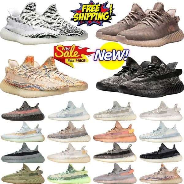 Free delivery Designer Men sneakers Running shoes 350 Women casual shoes mesh breathable material non-slip wear shoes 36-48