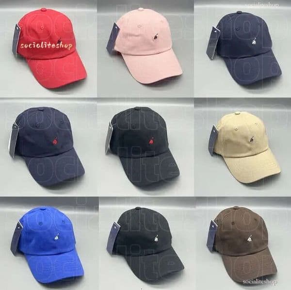 2026 10A polos Designer New Hot Luxury Unisex Baseball Fashion Cotton Embroidery Casual Polo Caps Soft Breathable Golf Cap Trend 199