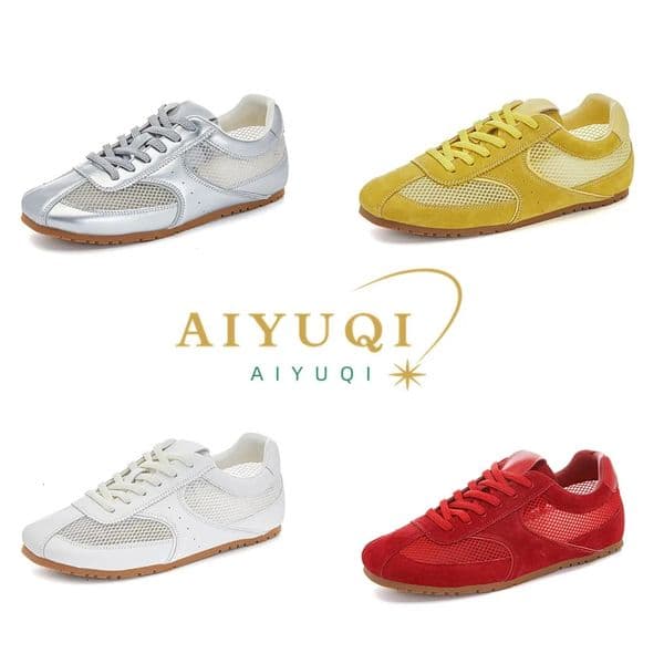 AIYUQI Womens Sneakers Mesh 2026 Summer German Training Shoes For Women Large Size Flat Female Shoes 260414BJ