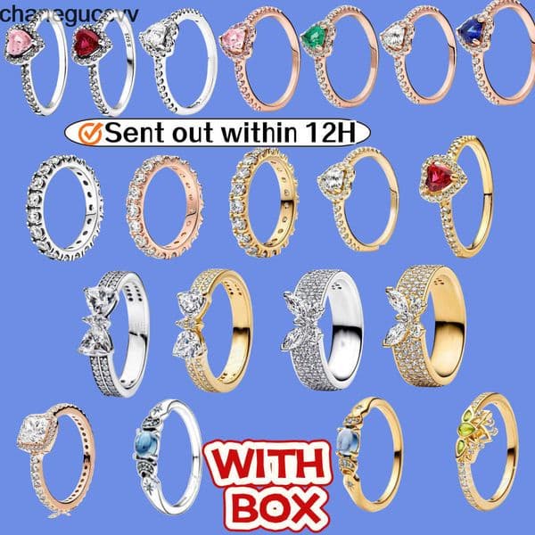 designer for women rings heart ring gold bow ring 925 silver full diamond ring rose gold square diamond ring Valentines Day Womens Birthday Gift