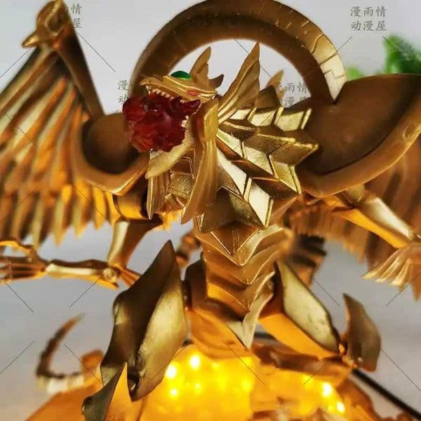 2026 New Du Monsters Anime Desktop Ornament Statue Winged Dragon Three Illusory Gods Collectible Figure Anime Them Model Gifts Gaoxingqus_toyWGY9