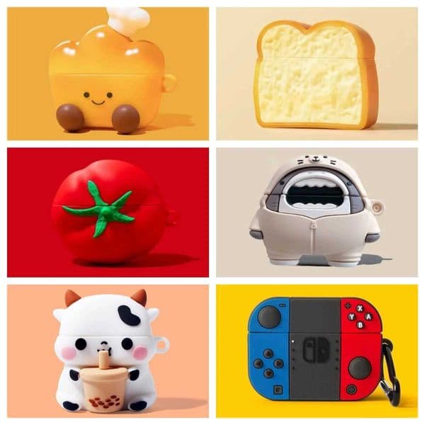 3D Protective Case For Airpods Pro 3 Cartoon Earphones Soft Silicone Protective Case Shockproof Cover For Airpods Pro3 Sleeve S26415