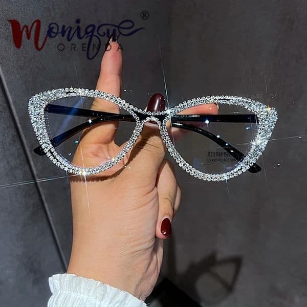 Sexy Cat Eye Anti Blue Light Glasse Eyeglasses Frame Optical Computer Customize Reading pectacle 260409