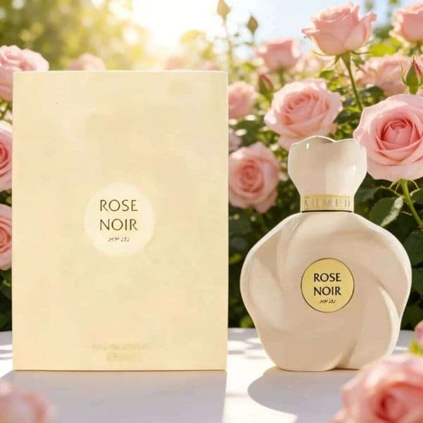 Rose Noir By Ahmed Al Maghribi EDP Eau De Parfum For Men & Women - 75 ML Long Lasting Elegant Soft Floral Woody Musk 26Y0416