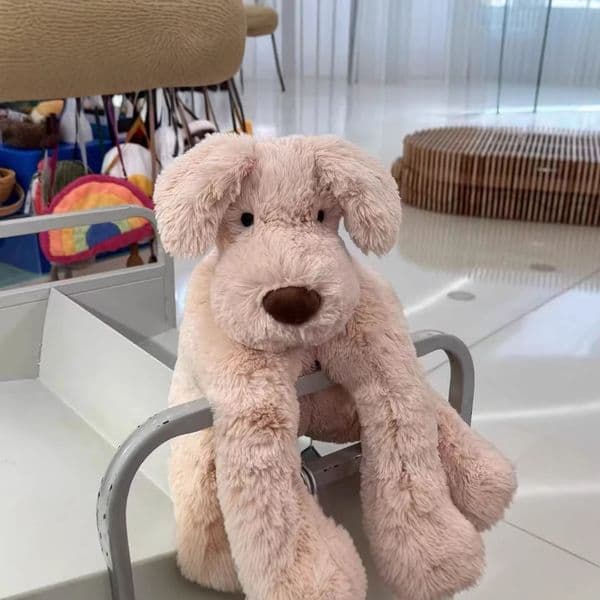 New Wandering Puppy Stuffed Toy - Kawaii Roaming Dog Plush Comfort Doll for Kids & Pet Lovers