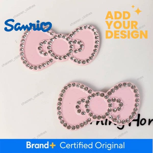 5Pcs Large Candy Color Rhinestone Diamond Bow Accessories Junk Phone Case Ipadcase Decoration Charm Kawaii Flatback Diy Crafts