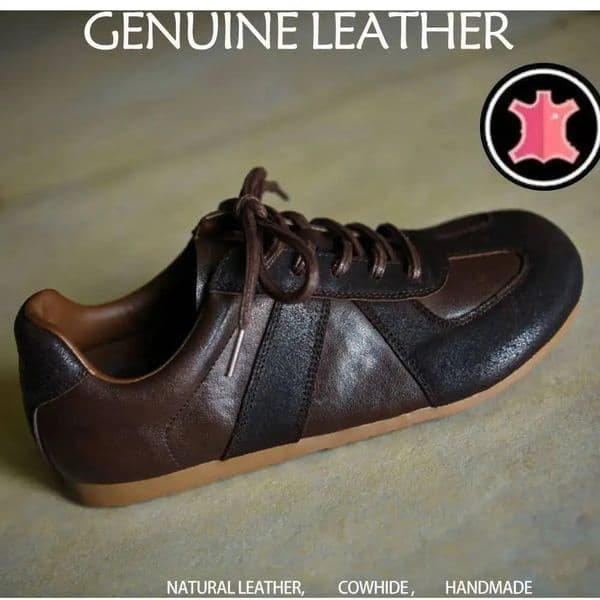 Womens Natural Suede Leather Wedge Low Heel Round Toe Lace-up Genuine Leather Sneakers Leisure High Quality Soft Comfortable 260414BJ