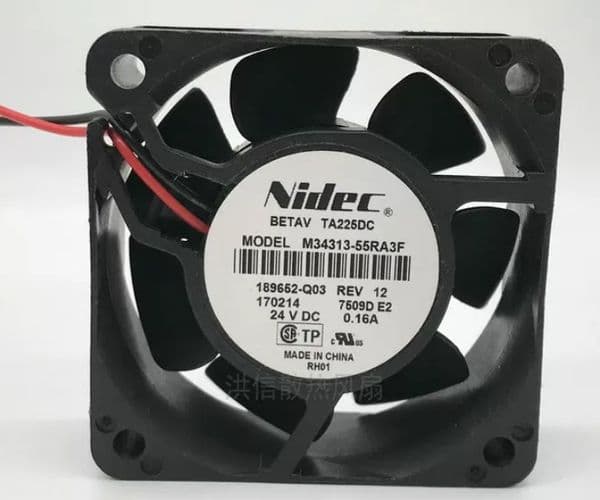 Free shipping original 6025 M34313-55RA3F DC24V 0.16A inverter cooling fan