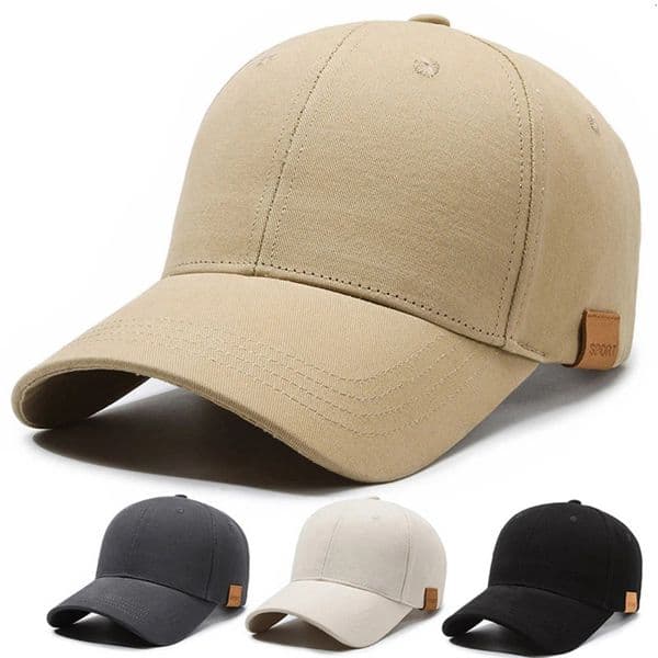 2025 Dry Quickly Sun Cap Woman Outdoors Casual Sport Hat Men Big Size Baseball Caps 6065cm 260415
