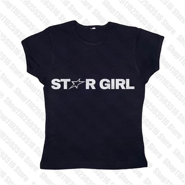 Aesthetic Women Letter Gothic Crop Top Streetwear Grunge Tee 90s Vintage Casual Short Sleeve T-Shirt y2k style Clothes Emo 250326BJ