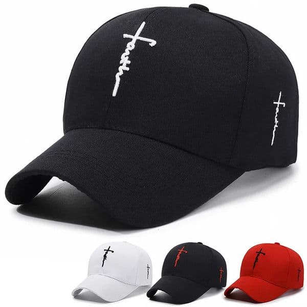 Embroidered English cross casual baseball cap for men and women youth adjustable 260415