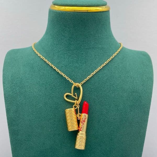 Trendy Designer Necklace Luxury Charm Pendant Necklace 18K Gold Plated Necklace Fashion Women Sweater Chain Premium Jewelry Multiple Styles Available