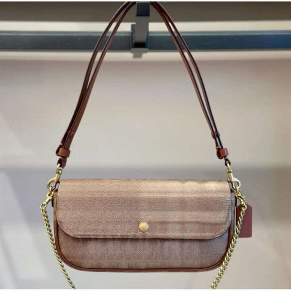 Caocher Bags Shoulder Bag Designercoach Bag Crossbody Bag Women New Brook Chain Chain Bag Is A Vintage Style Shoulder Crossbody Handbag For Women Kids Bags