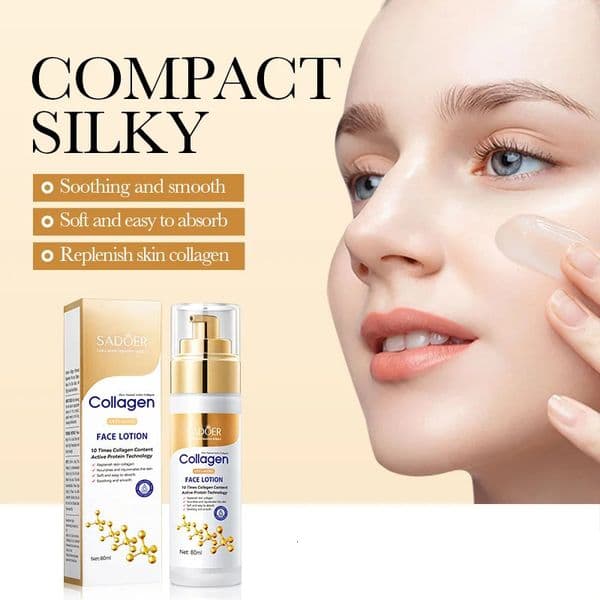 SADOER Collagen Facial Serum Face Lotion izing Emulsion Oil Control Water Replenishment Refreshing 260416