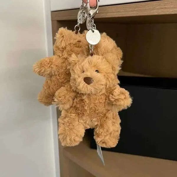 2026 New New Origin Small Keychain Handmade Bag Charm Backpack Pendant Bear Dolls Plush Material Key Xj250627 Ddmythur Toy Toy zsz