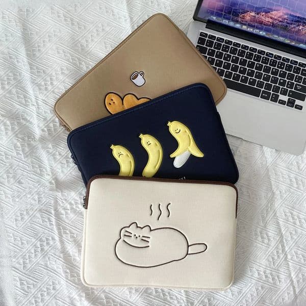 Computer Accessories Ins Cute Laptop Sleeves 13 133 14 15 156 Inch Cover for Macbook Air M2136 Pro16 Shockproof Pouch Bag 260416BJ