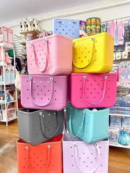 room Luxury Designer Decor Designer Eva Bogg Bag Waterproof Travel Womens Washable Sports Beach Market Swimming Pool Handbag W250420 Sh 18