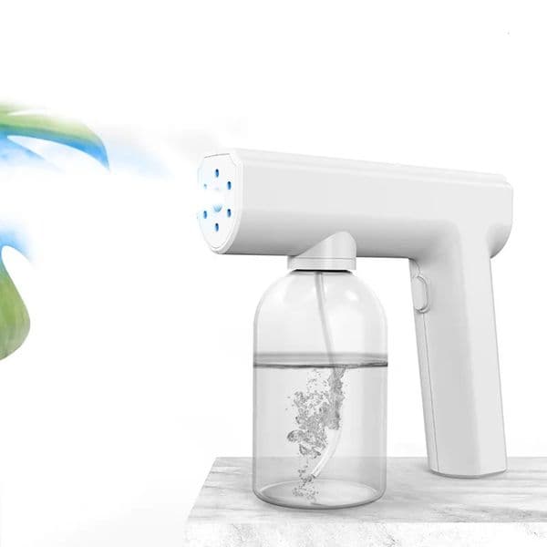 Luxury Designer Decor Xsd030 Parts Household Handheld Nano Atomization Disinfection Spray room Machine Gun Blue Ray Wireless Sprayer 6W Lith 16