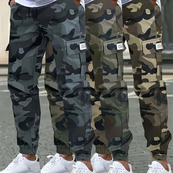 Mege Tactical Joggers Outdoor Ripstop Cargo Pants Working Clothing Hiking Trousers Mens Streetwear 260324BJ