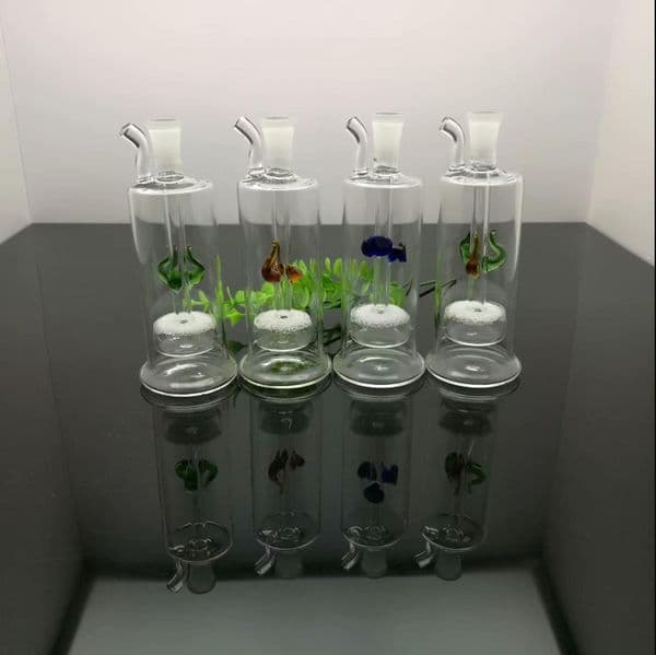 Smoking Pipes Aeecssories Glass Hookahs Bongs Multiple fancy sand core silent filtering glass art stylesbottle