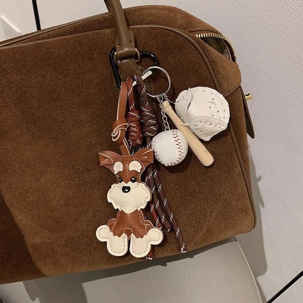 Cartoon Dog Keychains For Women Y2k Bag Pendant Couple Car Key Chains Jewelry Gift Decoration Accessories 260417BJ