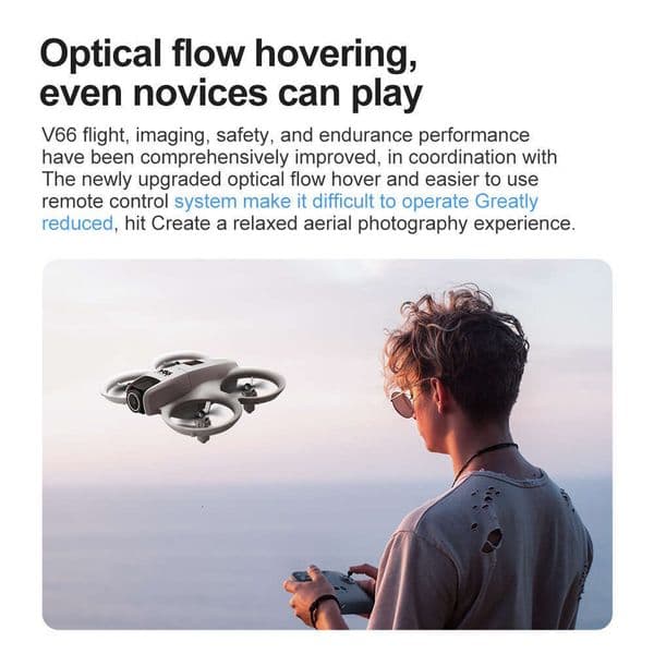 New Product V66 Remote Control Aircraft Dual Camera Altitude Hold Aerial Photography Drone Kuhangxin 2026A16