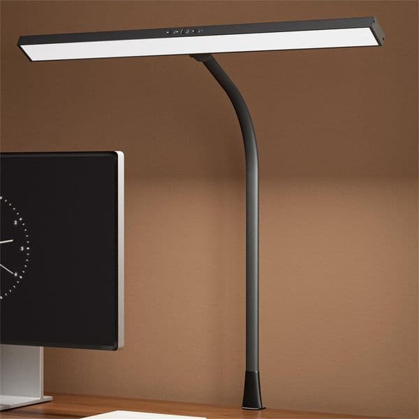Professional LED Desk Lamp with Eye Care Technology - Adjustable Colors & Brightness