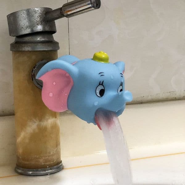 2026 New Halloween Toys Anime Larva Faucet Antisplash Cute Insects Yellow Red Worm Toy Toilet Kitchen Cartoon Tap Water Flower Shower Designer