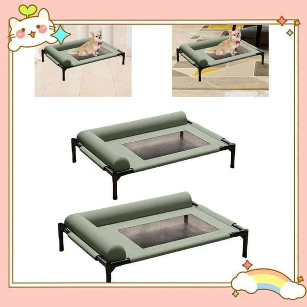 Elevated Pet Durability Practical with for Small Pets Dogs Kitten Dog Cat Bed Portable 26Y0417