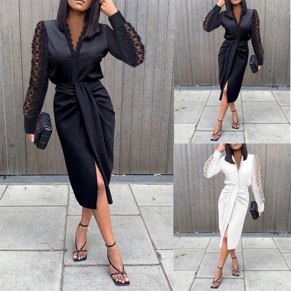 Summer Shirt Dress Women Casual Turn Down Collar Short Sleeve Button Beach Holiday Dresses 251018BJ
