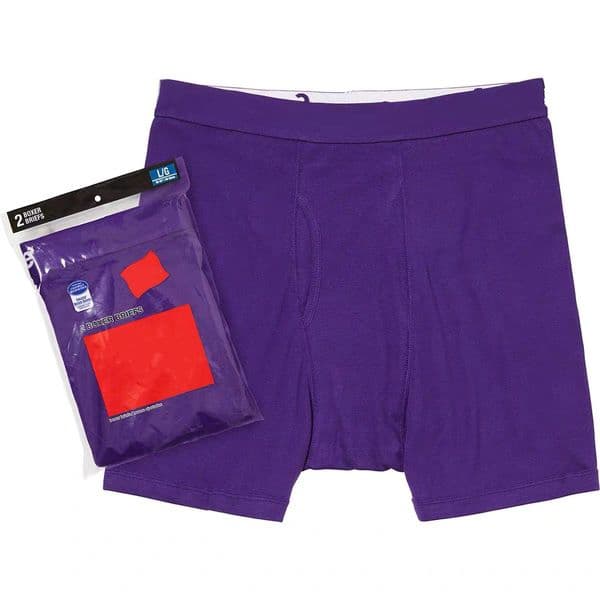 Trendy All-Cotton Boxer Briefs Set - Unisex Hipster Design in Various Sizing Options