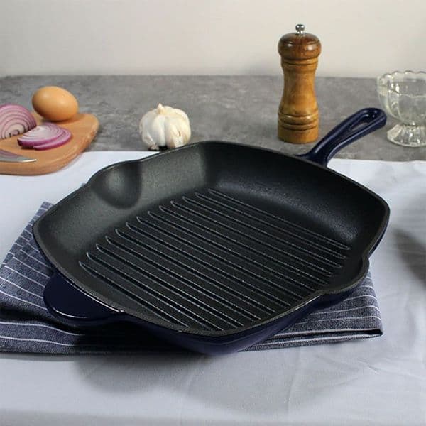 of flat bottomed pans cast iron steak frying pans barbecue frying pans and commercial household Western food pots from manufacturers Y260522