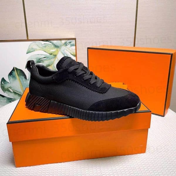 Designer Bouncing Sneaker Autumn Men Shoes Mesh Brisk Lace Up Patchwork Sports Runner Shoes Minimalist Casual Shoes Cushioned Travel Athleisure c2