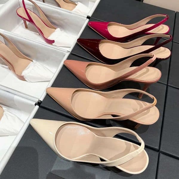 Small Square Shallow Mouth Backless Single Shoes 2026 Spring Summer New Closed Toe Sandals High Heels Women Thin Heel