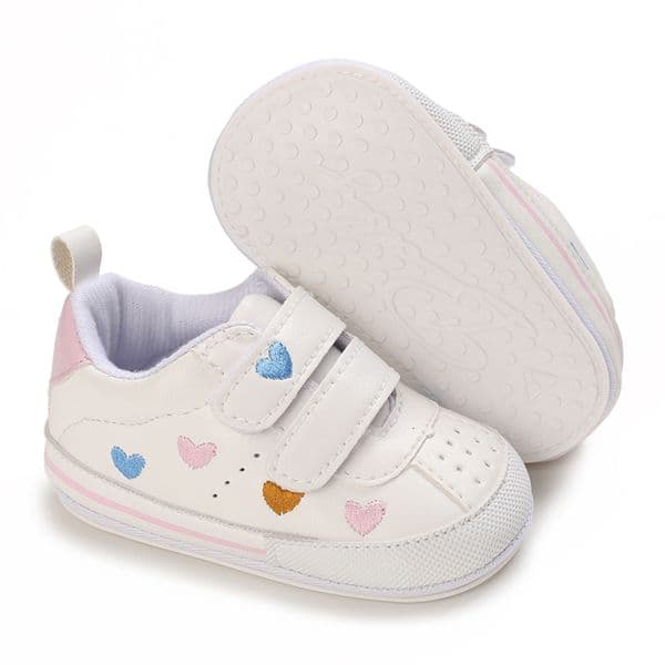 Casual Baby Shoes Infant Girl Crib Cute Soft Sole Prewalker Sneakers Walking Toddler First Walker 018Month w260414