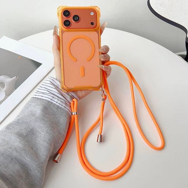Adjustable Phone Suitable For iPhone 17 Max Crossbody Long Lanyard 16 15 14 Plus Magnetic 13 Pro Anti-Drop Case ddmythur