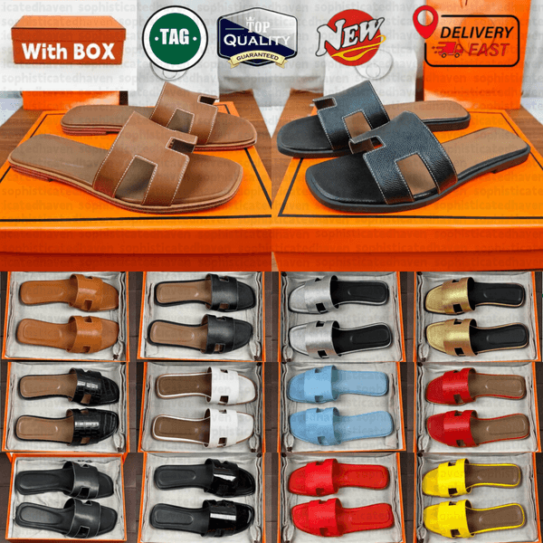 New Designer Women Sandals Fashion Luxury Slide Letter Slide Rubber Leather Flat Shoes Summer Beach Bath Slippers Brown Retro Sandals sandals famous designer shoe
