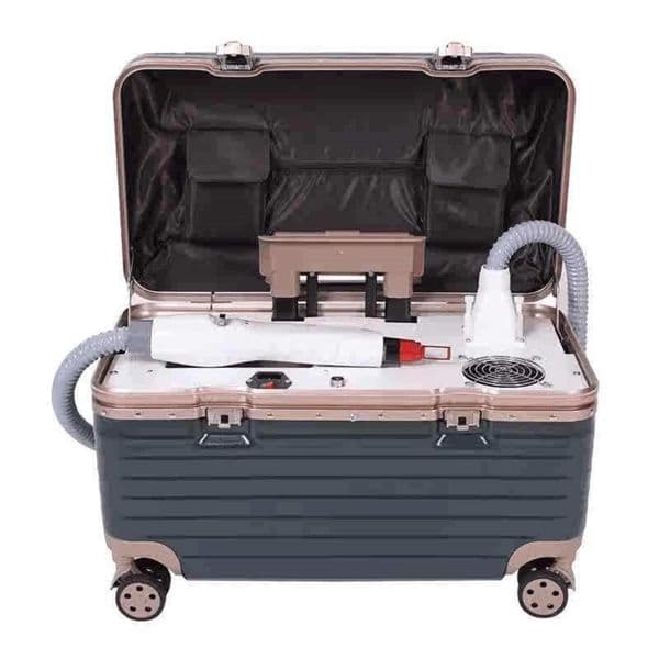 Desktop Black Technology Trolley Case Freezing Point Non-invasive Beauty Instrument Travel Convenient
