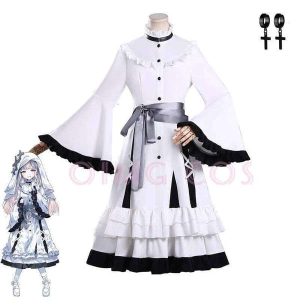 Magical Girl Witch Trial Hikami Meruru Cosplay Costume Adult Carnival Uniform Anime Halloween Party Costumes Women Game