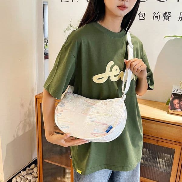 Bestseller Cute Soft 2025 New High-Value Shoulder Women, Japanese-Style Stylish Girl Student Underarm Bag For Women Ddmytues