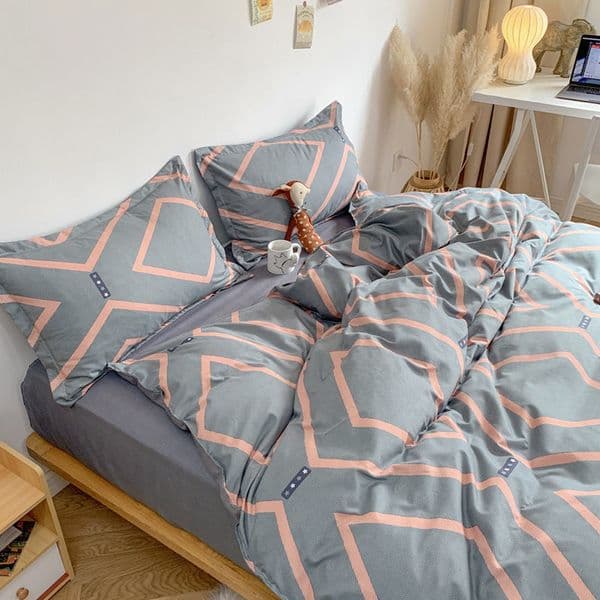 Free shipping Classic Retro Pattern Luxury Bedding Set High Quality Cotton Duvet Cover Bed Set Fashionable Fine workmanship