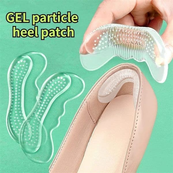 Silicone Heel Protectors Quality Womens Shoes Heel Cushion Foot Care Products Non Slip Shoe Pads for High Heels Shoe Insert 260303BJ