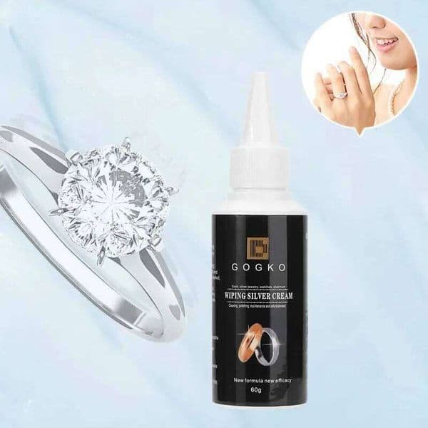 Jewellery Cleaning Solution Fluid Ultrasonic Machine Cleaner Wiping Renewing Paste for Jewelry Shine Restoration