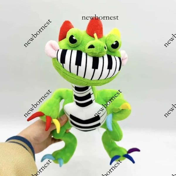 Pianosaurus Plush PP Cotton Dolls Toys for Kids Adult Game Pop Play Kawaii Time Periphery Piano Dinosaur Ornament Birthday Gifts Z251118
