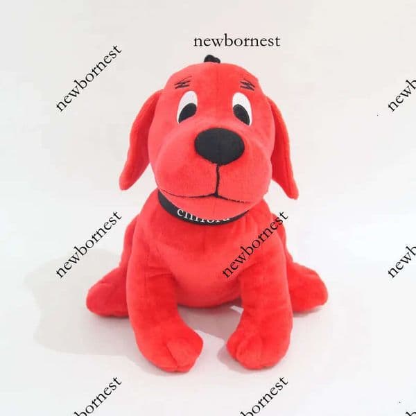 Kawaii Clifford The Big Red Dog Plush Doll Cartoon Anime Toy Cute Soft Stuffed Christmas Gift for Girls 240416